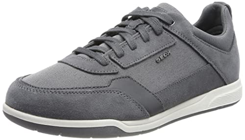 Geox Herren U SPHERICA EC3 Sneaker, Grey, 45 EU von Geox