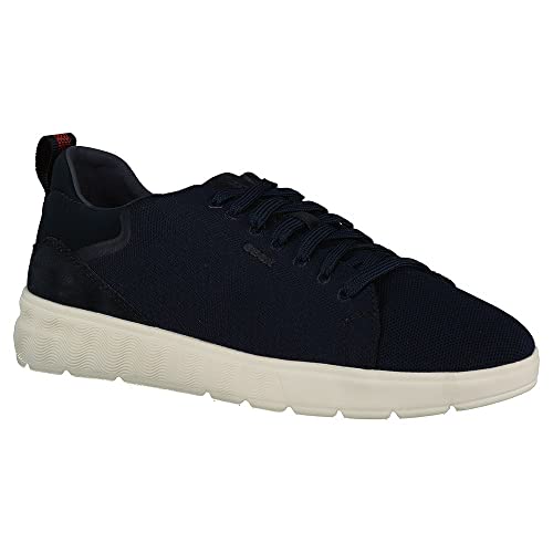 Geox Herren U SPHERICA EC4 Sneaker, Navy, 46 EU von Geox