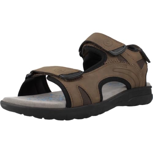 Geox Herren U SPHERICA EC5 A Sport Sandal, Coffee, 41 EU von Geox