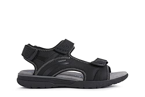 Geox Herren U Spherica Ec5 Sandalen, Schwarz, 44 EU Geox Herren U Spherica Ec5 Sandalen, Schwarz, 44 EU von Geox