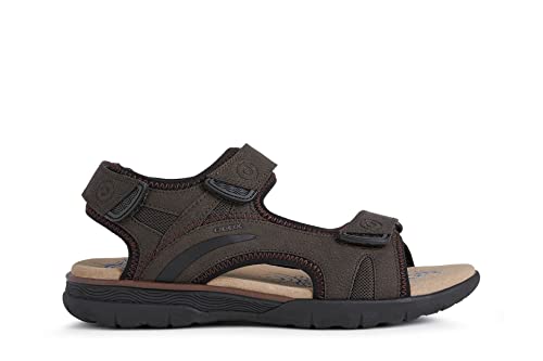 Geox Herren U Spherica Ec5 Sandalen, Kaffee, 41 EU von Geox