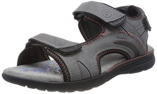 Geox Herren U SPHERICA EC5 Sandal, Grey, 42 EU von Geox