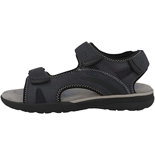 Geox Herren U Spherica Ec5 Sandalen, Navy, 41 EU von Geox