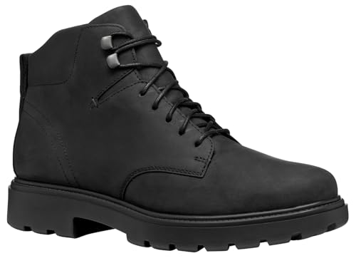 Geox Herren U SPHERICA EC7 Ankle Boot, Black, 45 EU von Geox