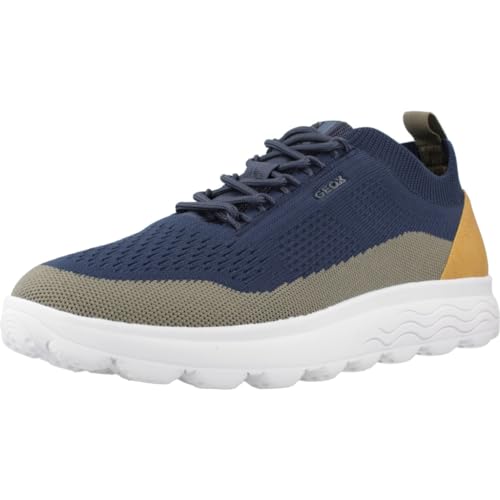 Geox Herren U SPHERICA F Sneaker, DK AVIO/SAGE, 43 EU von Geox