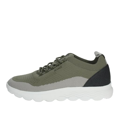 Geox Herren U SPHERICA F Sneaker, SAGE/Rock, 44 EU von Geox