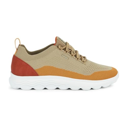 Geox Herren U SPHERICA F Sneaker, Sand/Ochre, 42 EU von Geox