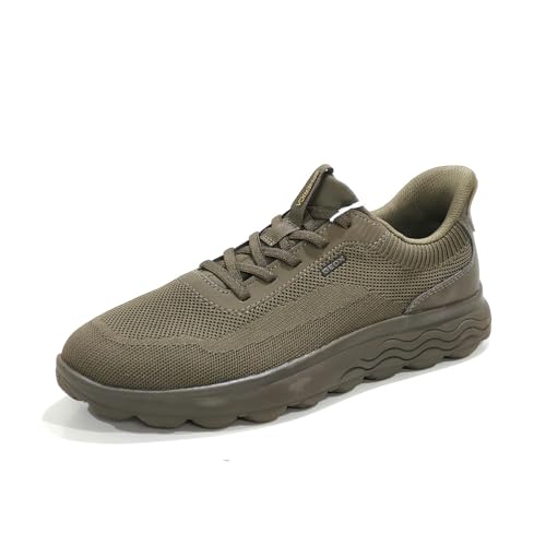 Geox Herren U SPHERICA Plus A Sneaker, DK Military, 42 EU von Geox