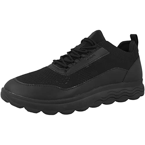 Geox Herren U SPHERICA Sneaker, Black, 43 EU von Geox