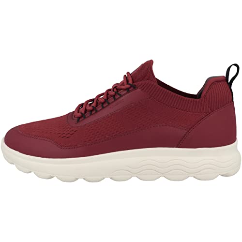 Geox Herren U SPHERICA Sneaker, DK RED, 44 EU von Geox