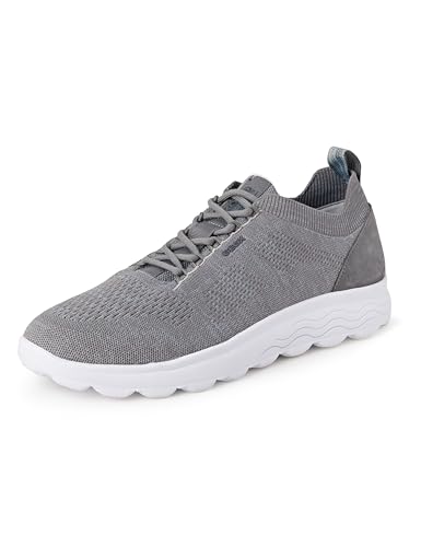 Geox Herren U SPHERICA Sneaker, DK Stone, 45 EU von Geox