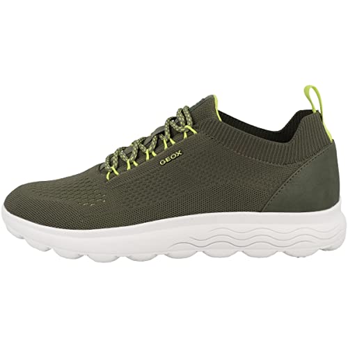 Geox Herren U SPHERICA Sneaker, Green, 40 EU von Geox