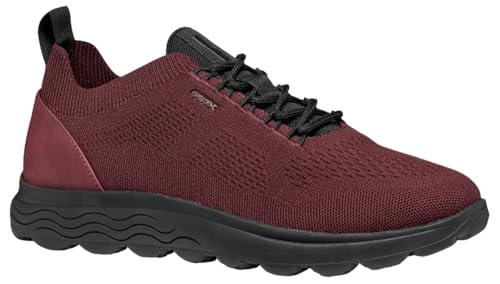 Geox Herren U SPHERICA Sneaker, Red, 43 EU Geox Herren U SPHERICA Sneaker, Red, 43 EU von Geox