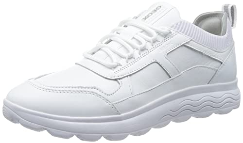 Geox Herren U SPHERICA Sneaker, White, 43 EU von Geox