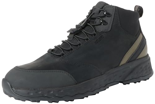 Geox Herren U STERRATO B ABX A Sneaker, Black, 43 EU von Geox