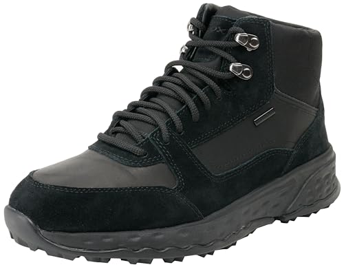 Geox Herren U STERRATO B ABX B Sneaker, Black, 45 EU von Geox