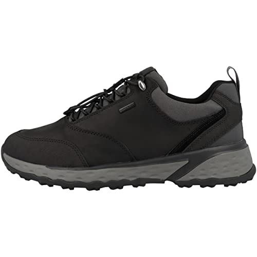 Geox Herren U Sterrato B Abx Sneakers, Schwarz, 43 EU von Geox