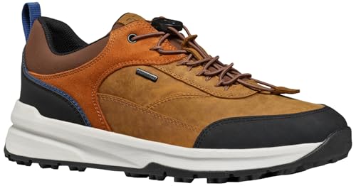 Geox Herren U STERRATRAIL + Grip Sneaker, Ochre, 45 EU von Geox