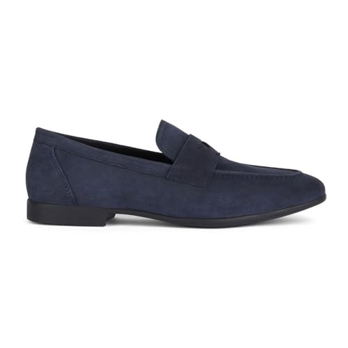 Geox Herren U Sapienza A Loafer, Navy, 43 EU von Geox