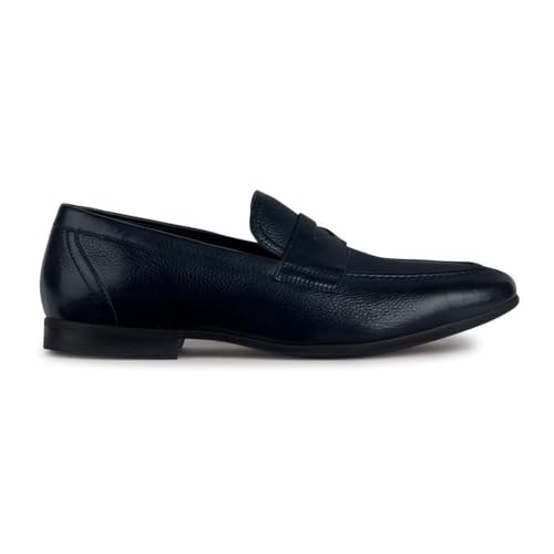Geox Herren U Sapienza A Loafer, Navy, 44 EU Geox Herren U Sapienza A Loafer, Navy, 44 EU von Geox