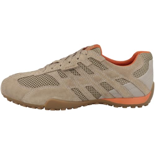 Geox Herren U Snake ORIGINAL A Sneaker, Sand, 47 EU von Geox
