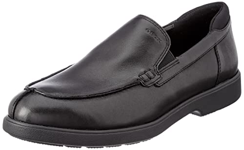 Geox Herren U Spherica Ec11 Wide MOCCASINS, Schwarz, 41 EU von Geox