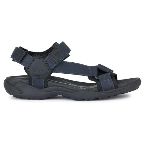 Geox Herren U TERRENO + Grip A Sport Sandal, Navy, 41 EU von Geox