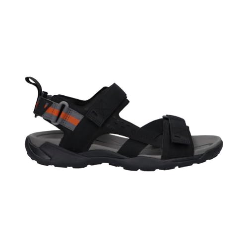 Geox Herren U TERRENO + Grip B Sport Sandal, Black, 41 EU von Geox