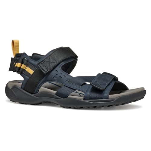 Geox Herren U TERRENO + Grip B Sport Sandal, Navy, 45 EU von Geox