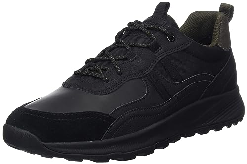 Geox Herren U TERRESTRE A Sneaker, Black, 42 EU von Geox