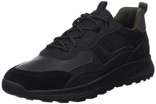 Geox Herren U TERRESTRE A Sneaker, Black, 43 EU von Geox
