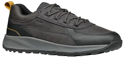 Geox Herren U TERRESTRE A Sneaker, DK Coffee/Black, 43 EU Geox Herren U TERRESTRE A Sneaker, DK Coffee/Black, 43 EU von Geox