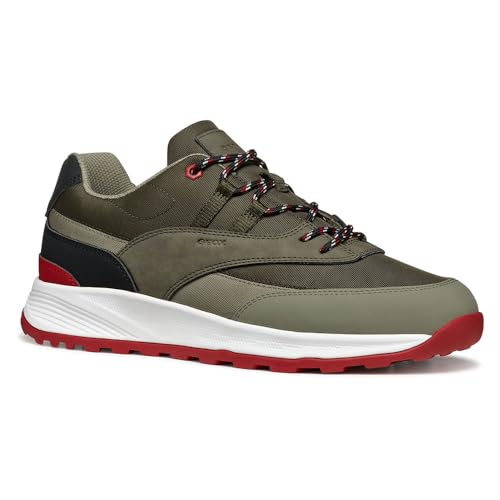 Geox Herren U TERRESTRE A Sneaker, Military/Sage, 42 EU Geox Herren U TERRESTRE A Sneaker, Military/Sage, 42 EU von Geox