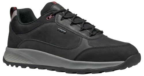 Geox Herren U TERRESTRE B ABX Sneaker, Black, 42 EU von Geox