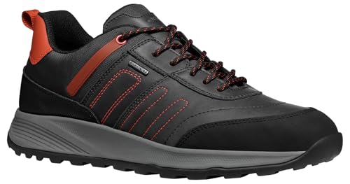 Geox Herren U TERRESTRE B WPF A Sneaker, Navy/DK ORANGE, 41 EU Geox Herren U TERRESTRE B WPF A Sneaker, Navy/DK ORANGE, 41 EU von Geox