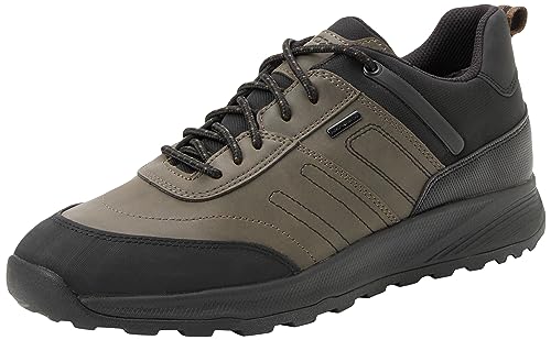 Geox Herren U TERRESTRE B WPF A Sneaker, Olive/Black, 40 EU von Geox