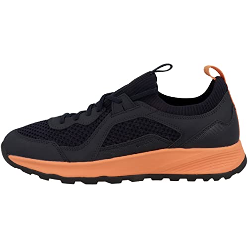 Geox Herren U TERRESTRE Sneaker,Navy Orange,41 EU von Geox