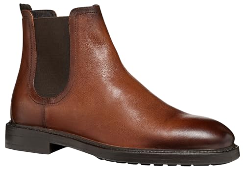 Geox Herren U TIBERIO A Ankle Boot, Cognac, 43.5 EU Geox Herren U TIBERIO A Ankle Boot, Cognac, 43.5 EU von Geox