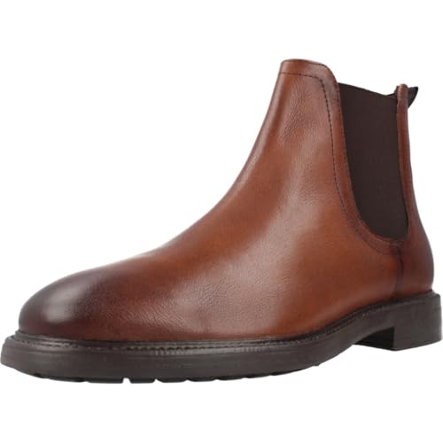 Geox Herren U TIBERIO A Ankle Boot, Cognac, 44 EU von Geox