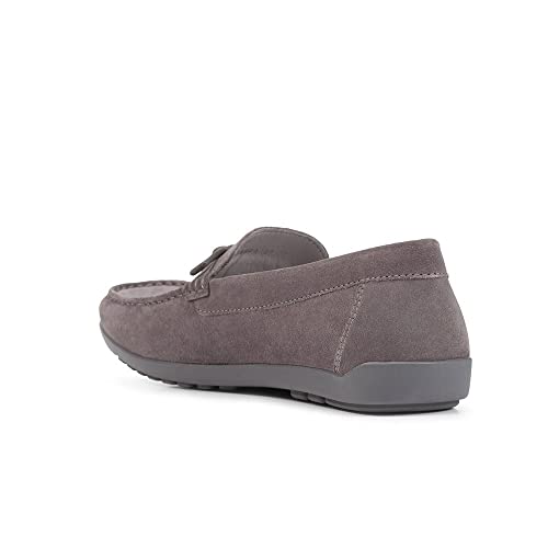 Geox Herren U Tivoli Mokassins, Grau, 40 EU von Geox