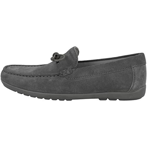 Geox Herren U Tivoli Mokassins, Grau, 42 EU von Geox