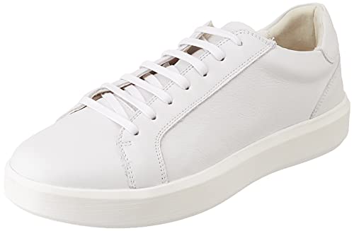 Geox Herren U VELLETRI Sneaker, White, 44 EU von Geox