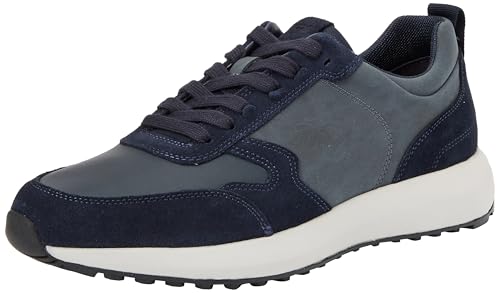 Geox Herren U VOLPIANO A Sneaker, Navy, 45 EU Geox Herren U VOLPIANO A Sneaker, Navy, 45 EU von Geox