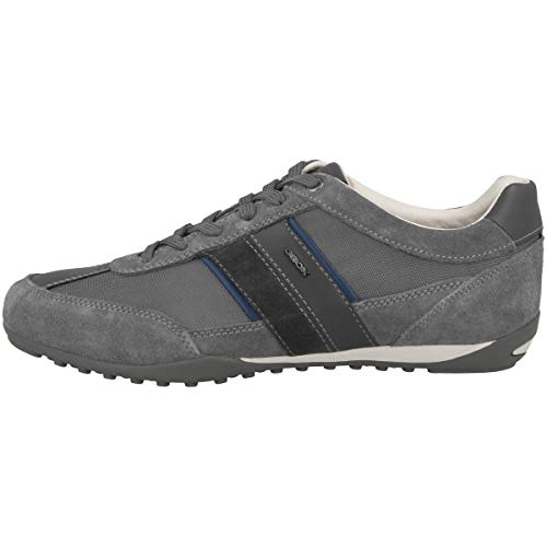 Geox Herren U Wells C Sneaker, Dk Grey, 42 EU Geox Herren U Wells C Sneaker, Dk Grey, 42 EU von Geox