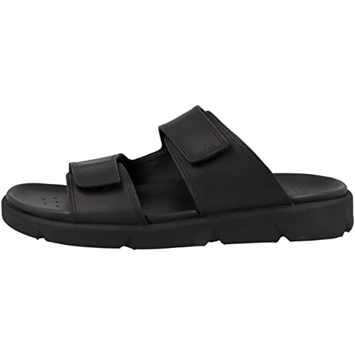 Geox Herren U XAND 2S Sandal, Black, 46 EU von Geox