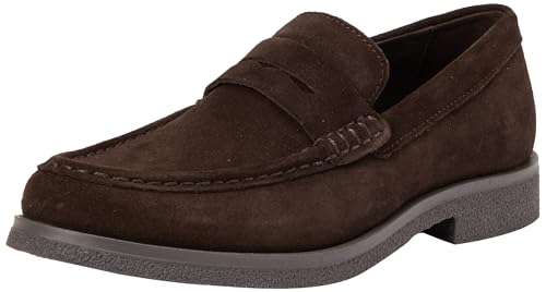 Geox Herren Uomo Claudio C Moccasin, DK Coffee, 45 EU von Geox
