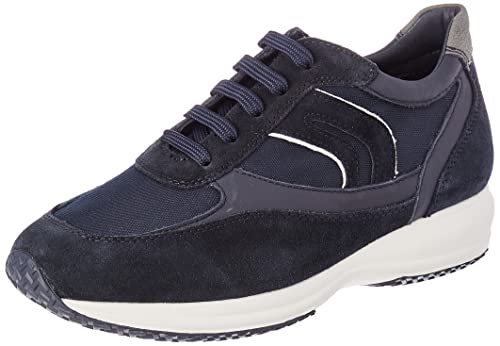 Geox Herren Uomo Happy Sneaker, Navy, 45 EU von Geox