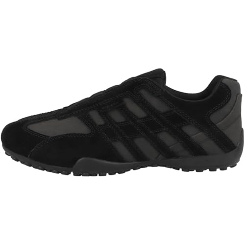 Geox Herren Uomo Snake B Sneaker, Black, 41 EU Geox Herren Uomo Snake B Sneaker, Black, 41 EU von Geox