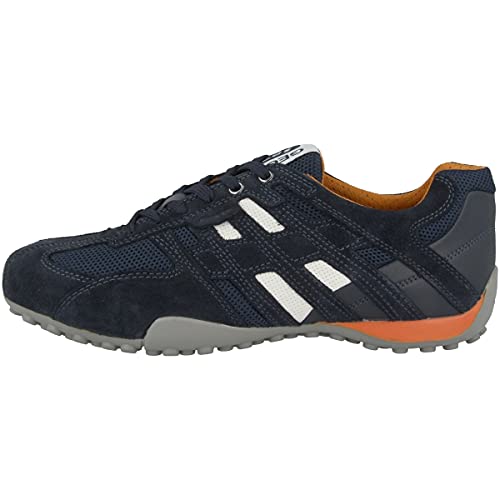 Geox Herren U Snake K Sneaker, Navy, 44 EU von Geox