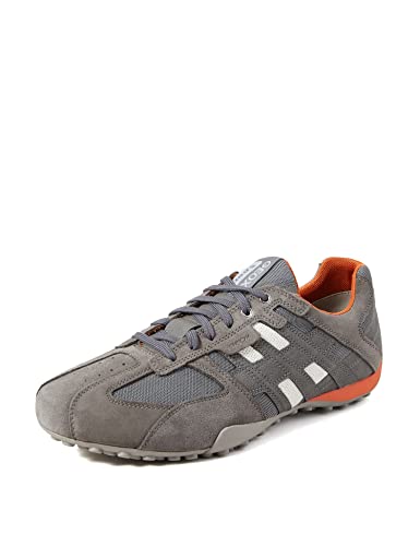 Geox Herren Uomo Snake K Sneakers,Lt Grey Anthracite,40 EU von Geox